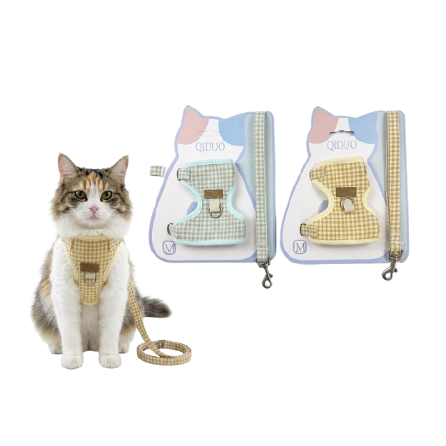 Saas Fancy Cat Harness + Leash Set (4)