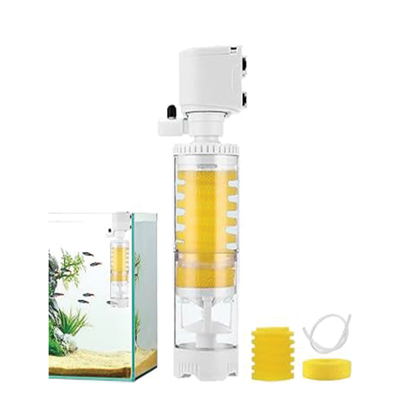 Transparent Aqm Internal Filter 23.5x5.4 cm(10w 600L/H)