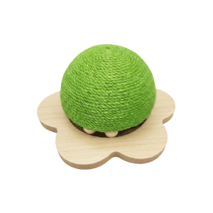 Saas Cat Interactive Scratching & Ball Toy (25x15 CM)