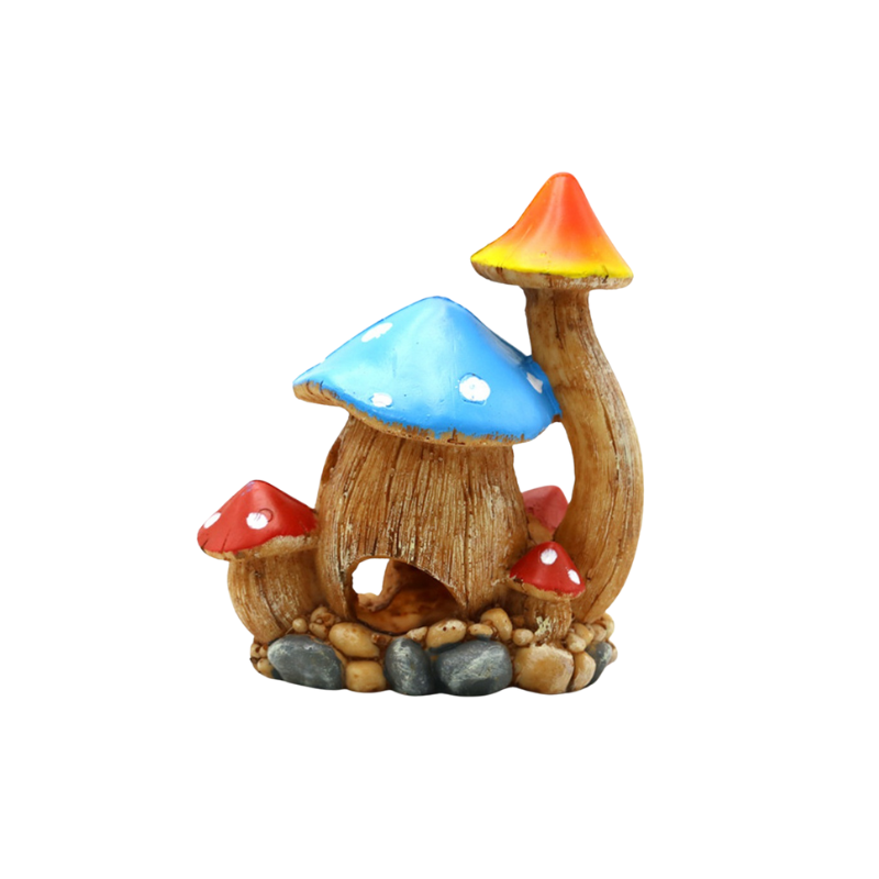 Aquarium Mushroom Decoration 15*9*16