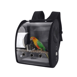 Saas Bird Carrier Bag 32x22x38 CM (Black)