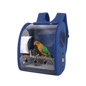 Saas Bird Carrier Bag 32x22x38 CM (Blue)