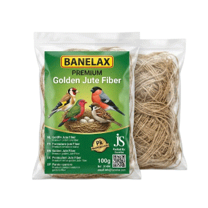 Premium Golden Jute Fiber 100g