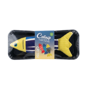 Saas Catnip Filled Fish Cat Toy