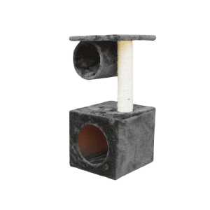 Saas Catree With Scratcher 28x25x55 Cm (Gray)